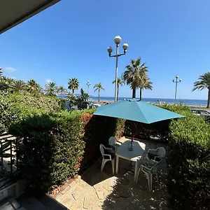 Idéal Rez-de-jardin Face à La Méditerranée Nice
